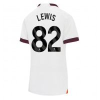 Manchester City Rico Lewis #82 Udebanetrøje Dame 2023-24 Kortærmet